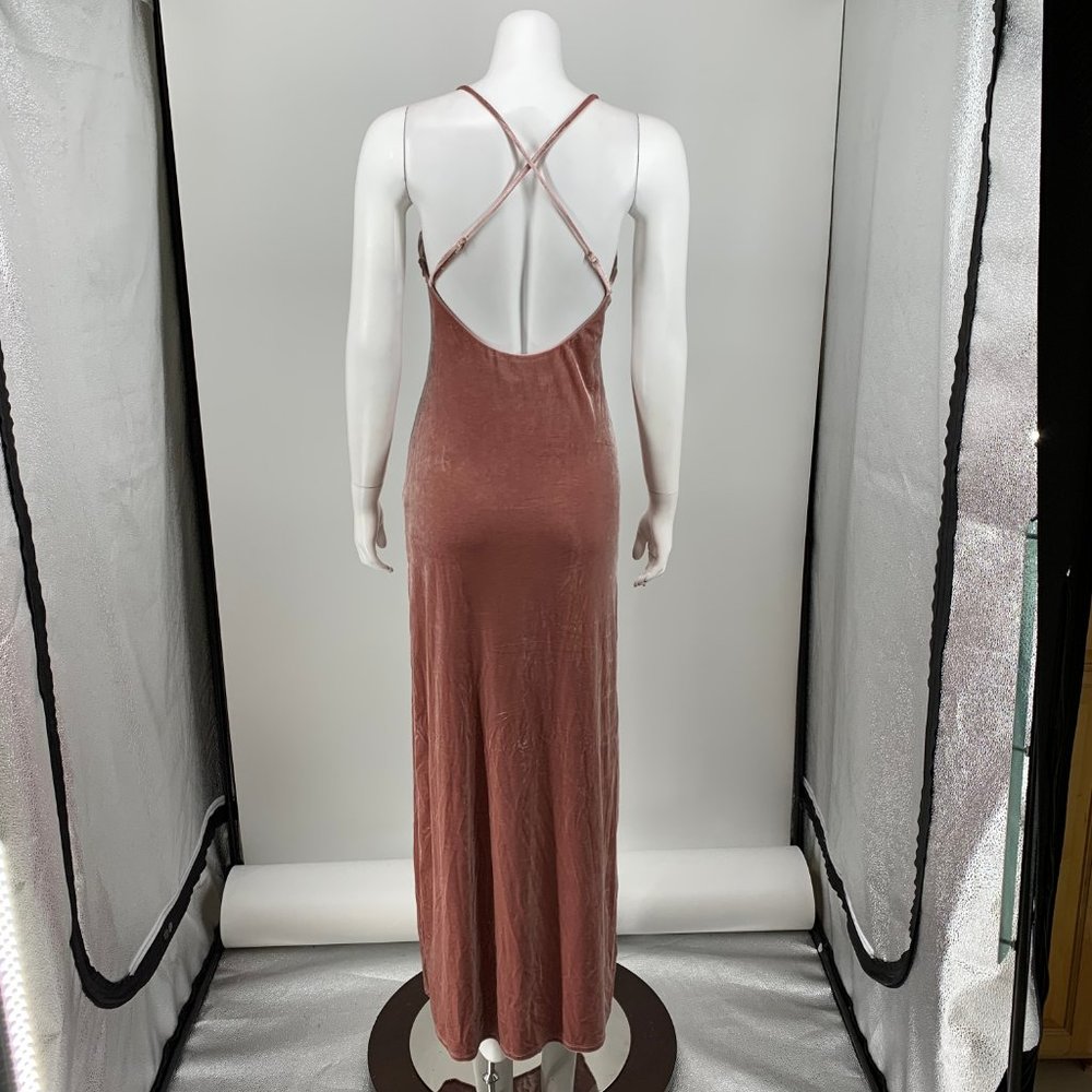 NEW NBD In The Deep Maxi Dress Pink Small E81 - Picture 5 of 9